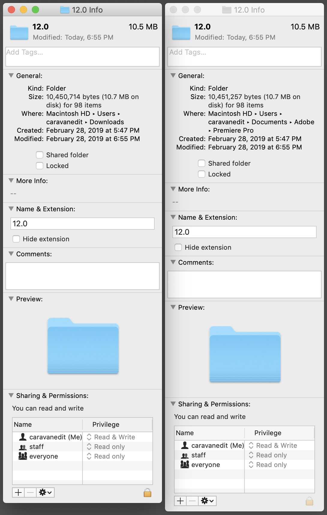 Premiere pro trash preferences settings